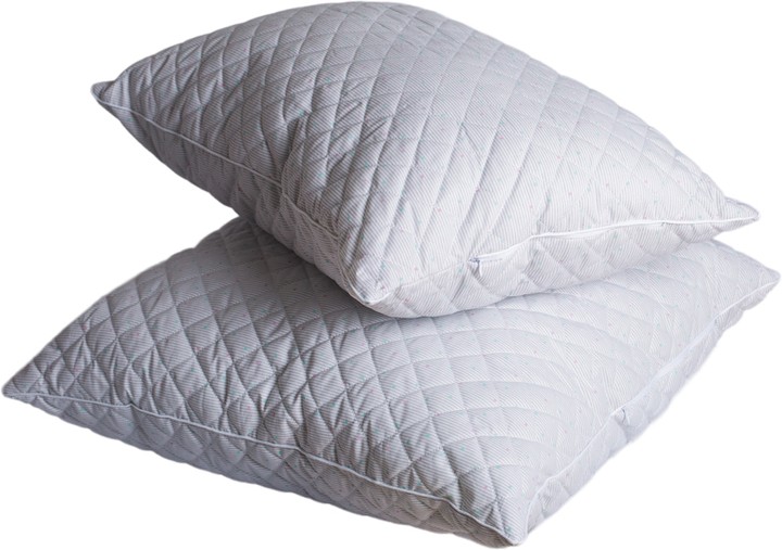 Подушка ECOTTON стьобана з бязі, холлофайбер, 40х60 см